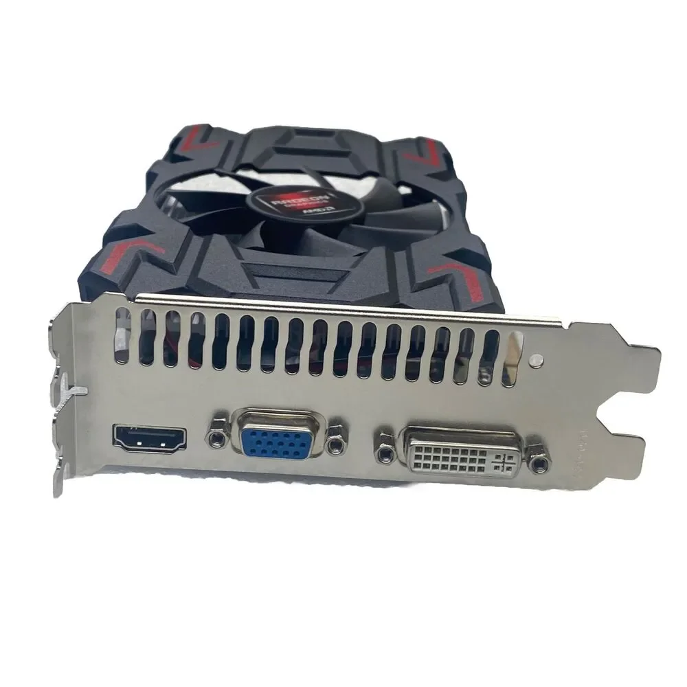 Graphic Card 4GB by Radeon Graphics Black Red